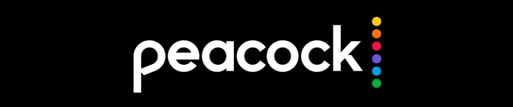 Logo du site de streaming Peacock